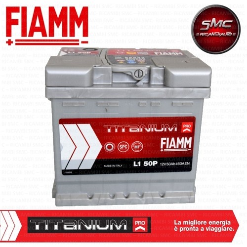 Batteria auto fiamm - auto, 50ah