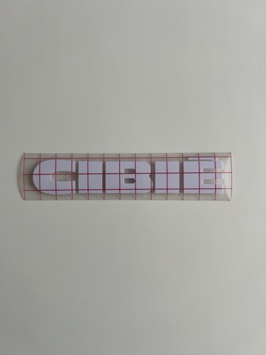 Adesivo logo cibiē vinile - logo,